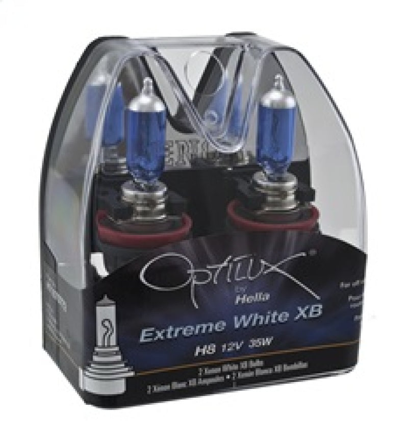 Hella Optilux H8 12V/35W XB Xenon White Bulb (pair) - H71071372
