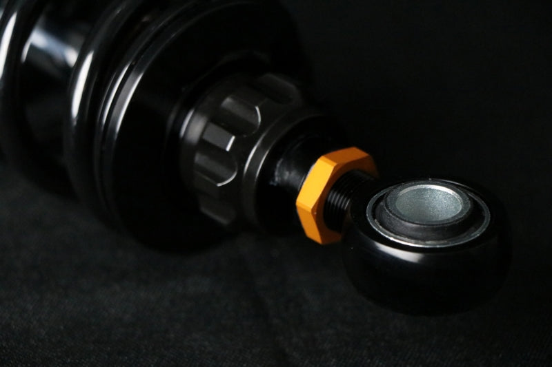 Ohlins 14-26 Harley FL Touring STX 36 Twin Blackline 13in Blk Reservoir Shocks - Standard Springs - HD 051