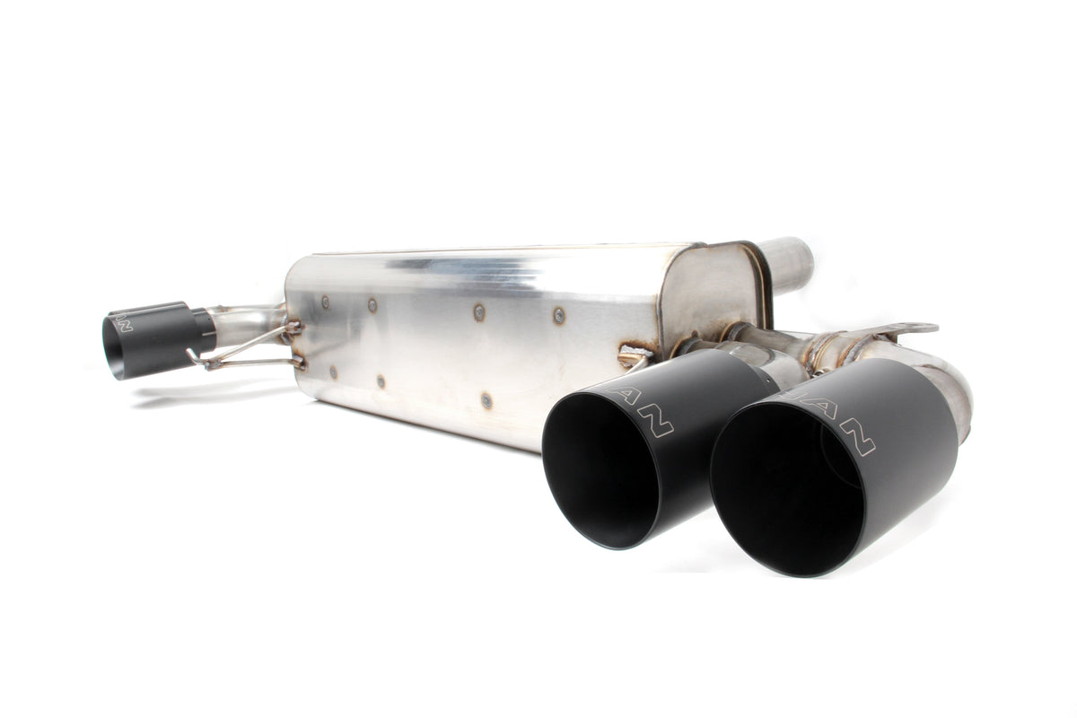 Dinan - Free Flow Axle-Back Exhaust - 2018-2023 BMW M550i - D660-0075-BLK