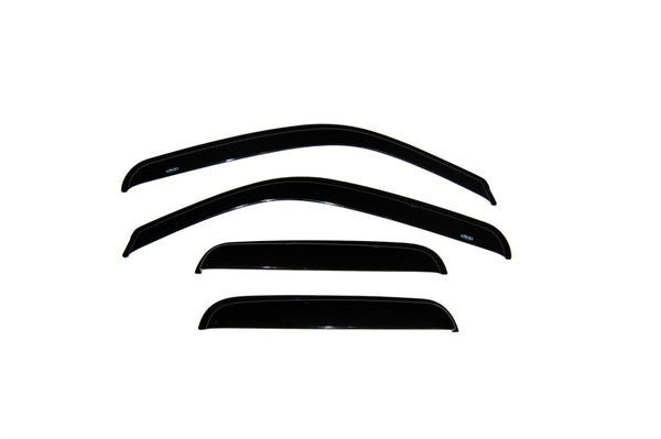 AVS 99-07 Chevy Silverado 1500 Ext. Cab Ventvisor Outside Mount Window Deflectors 4pc - Smoke - 94044 for 1999-2007 Chevrolet