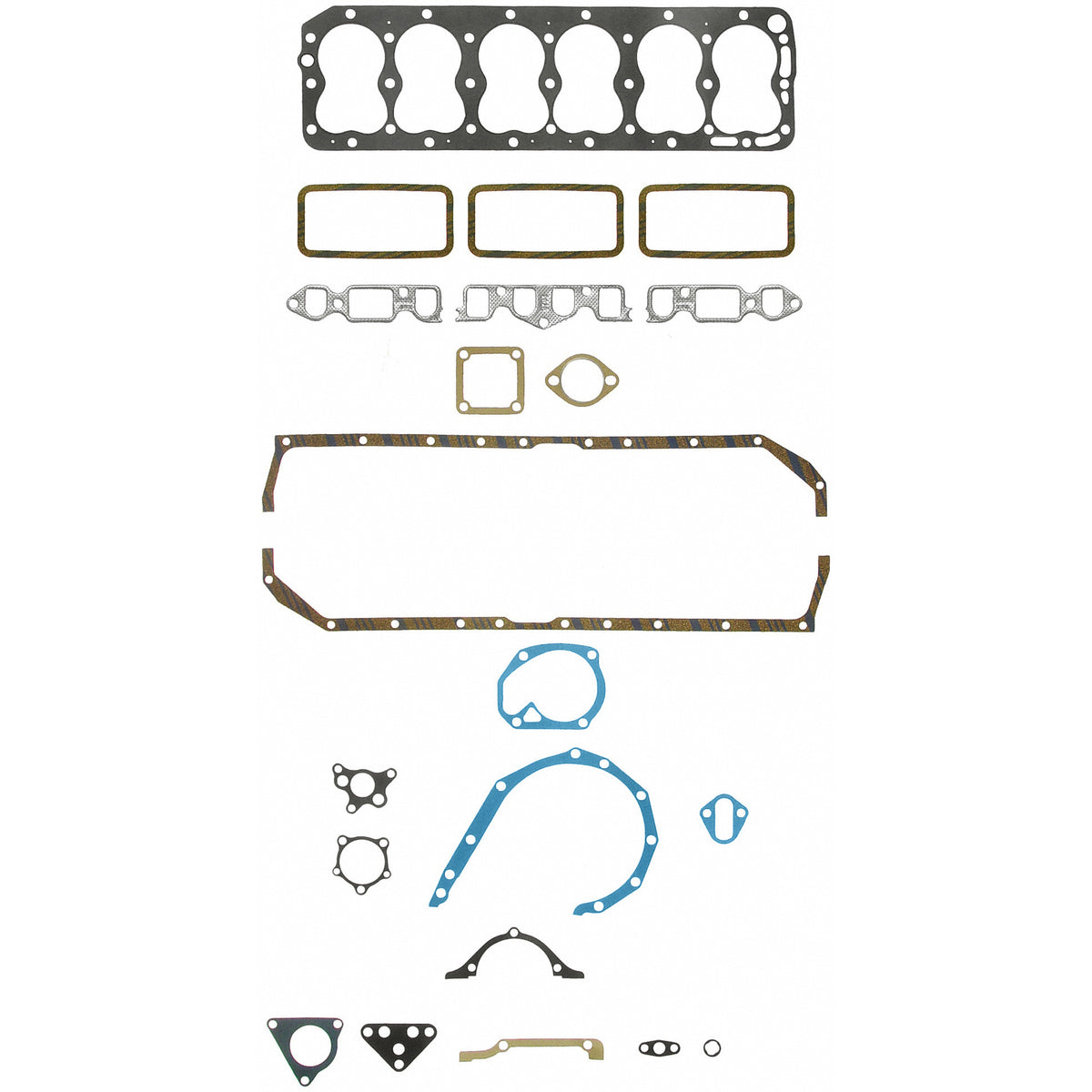 Fel-Pro FS 7524 S Engine Gasket Set - FS7524S - front view