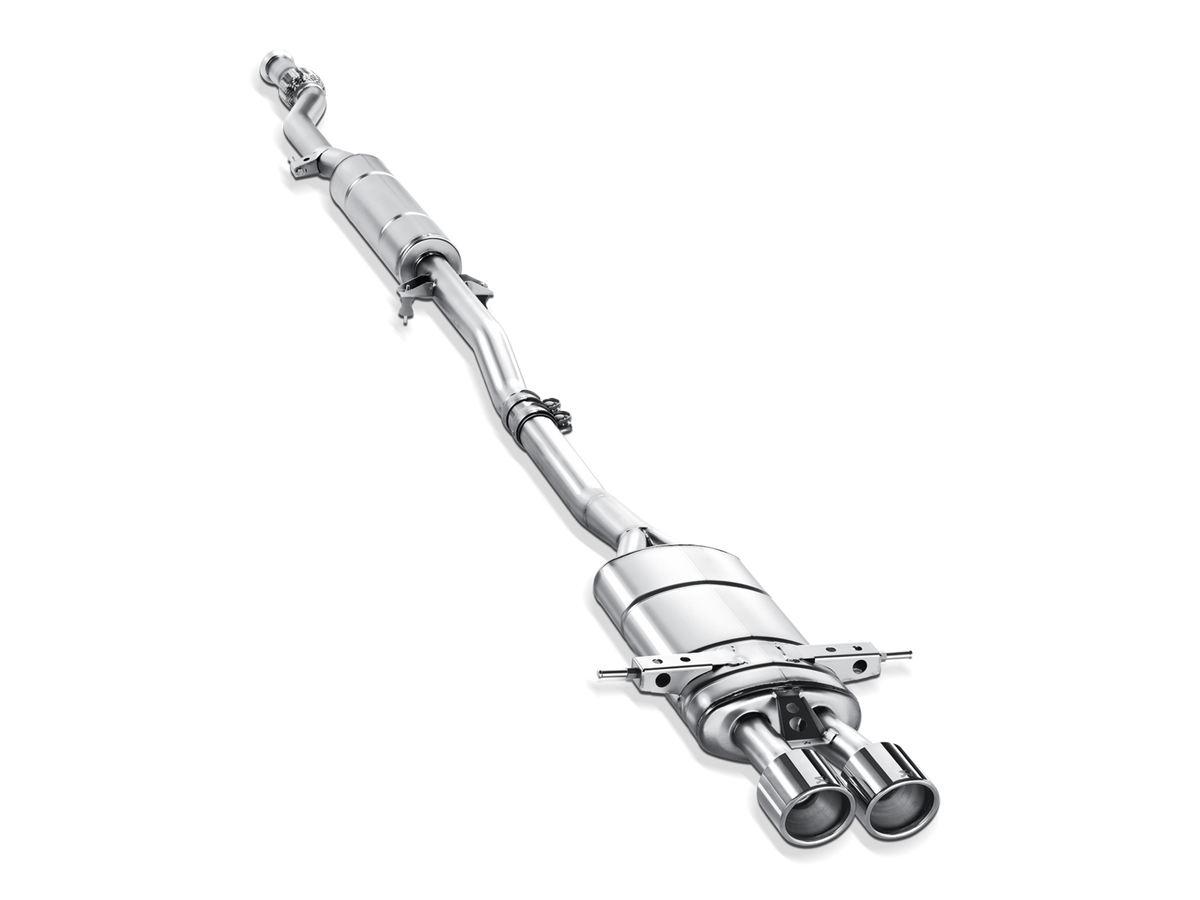 Akrapovic 07-14 MINI Cooper S (R56) Evolution Line Cat Back (SS) w/ Carbon Tips - ME-MIN/TI/1H-C