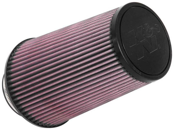 K&N Universal Clamp-On Air Filter 3-1/2in FLG / 6in B / 4-1/2in T / 9in H - RU-3690 for 1988-1995 Ford Bronco - front view
