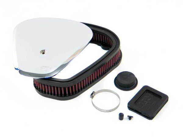 K&N 1999-2012 YAMAHA XV1600 Air Filter - RK-3905-1 for 2004-2010 Yamaha XV1700AT Road Star Silverado - front view