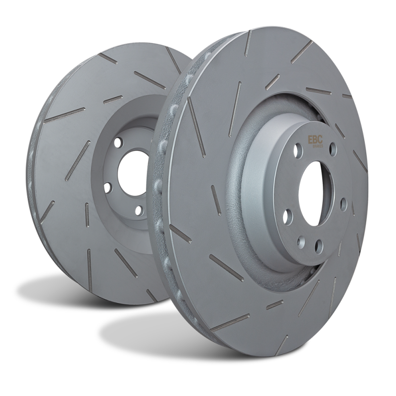 EBC 18-22 Land Rover Discovery 5 3.0L Supercharged Front USR Slotted Rotors - USR2220