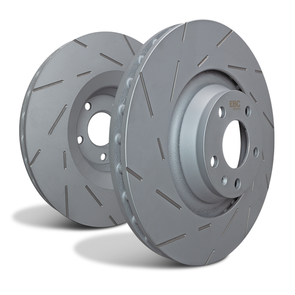 EBC 2020+ Ford Explorer 2.3T Rear USR Slotted Rotors - USR7883 for 2020-2026 Ford Explorer