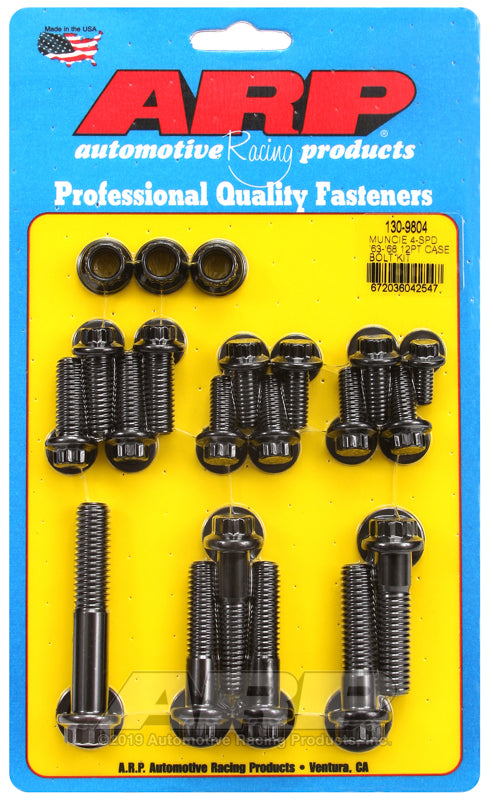 ARP Muncie 4-spd &#39;63-&#39;68 12pt trans case bolt kit - 130-9804