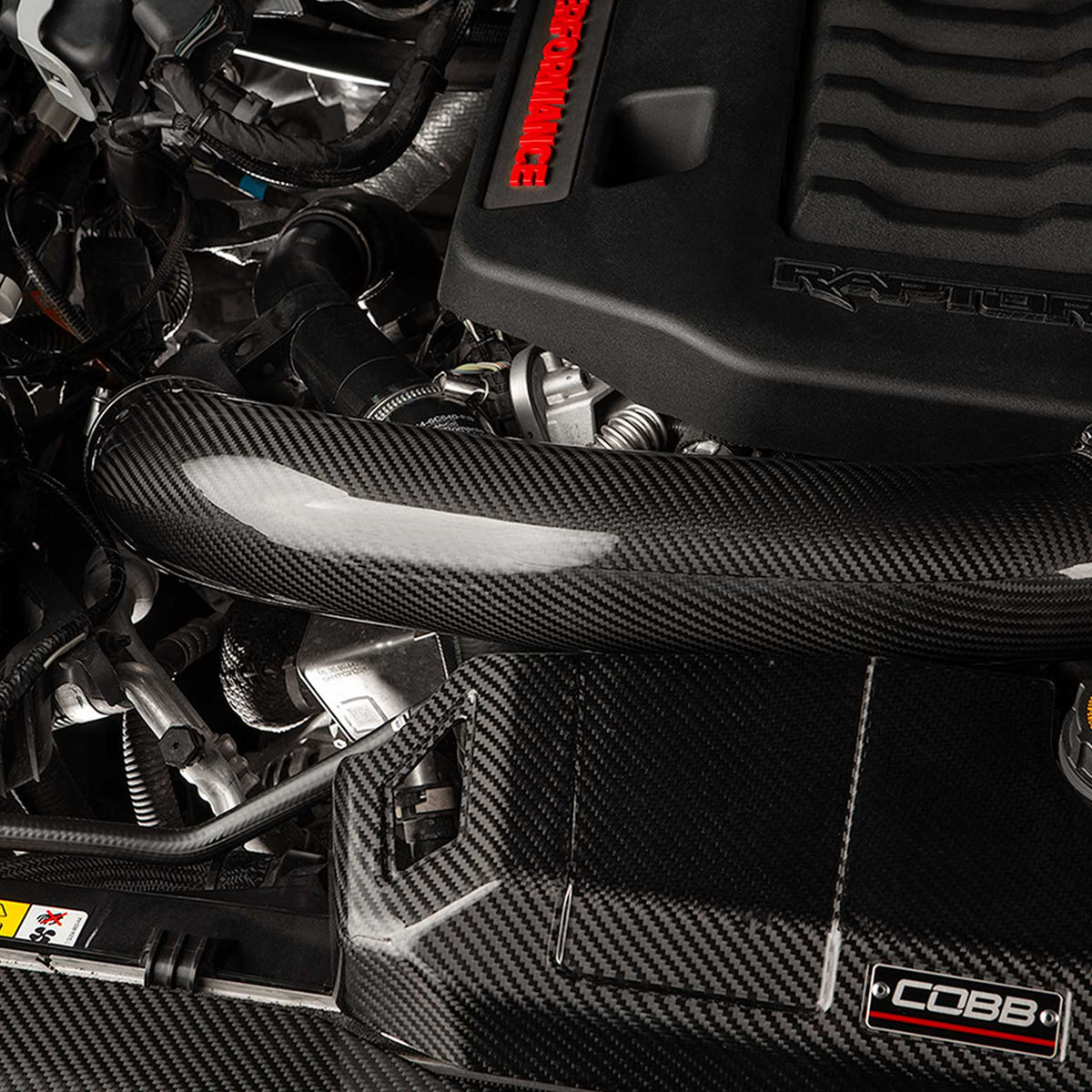 COBB - Redline Carbon Fiber Turbo Inlets for Ford F-150/Raptor (Gen2) 2017-2020 - 7F4260