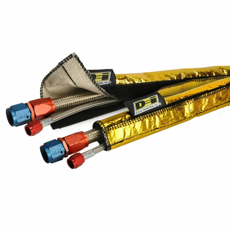 DEI Heat Shroud Gold 2in to 2.5in x 36in - 10924