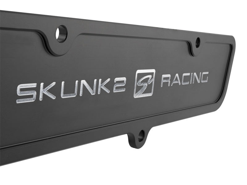 Skunk2 Black Anodized Billet 6061 Aluminum Intake & Exhaust Port Covers - K-Series Cylinder Heads - 666-05-0100