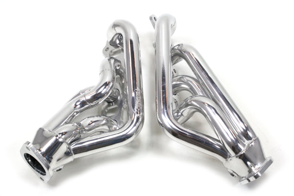 JBA 11-14 Ford Mustang 5.0L Coyote 1-3/4in Primary Silver Ctd Cat4Ward Header - 1685SJS for 2011-2014 Ford Mustang - front vi
