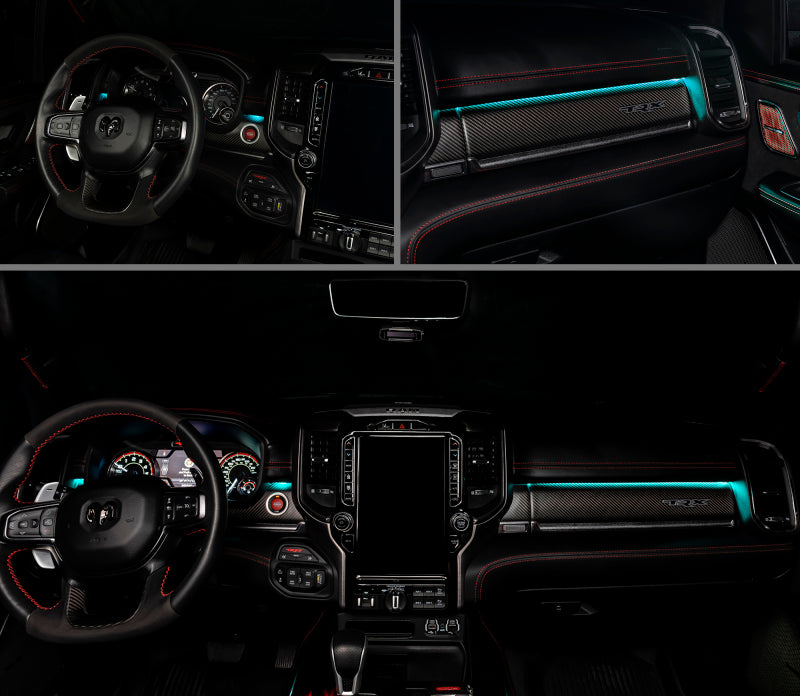 Oracle 19-22 RAM Complete Interior Ambient Lighting ColorSHIFT RGB Conversion Kit SEE WARRANTY - 4235-333
