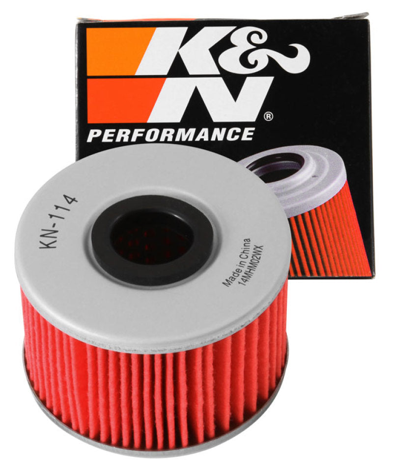 K&N Oil Filter Powersports Cartridge Oil Filter - KN-114