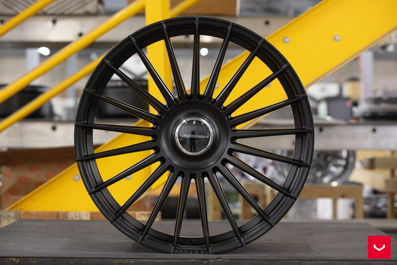 Vossen HF8 - 22x9 - ET32 - 5x114.3 - 70.3 - Flat - SB - Satin Black Wheel - HF8-2N001
