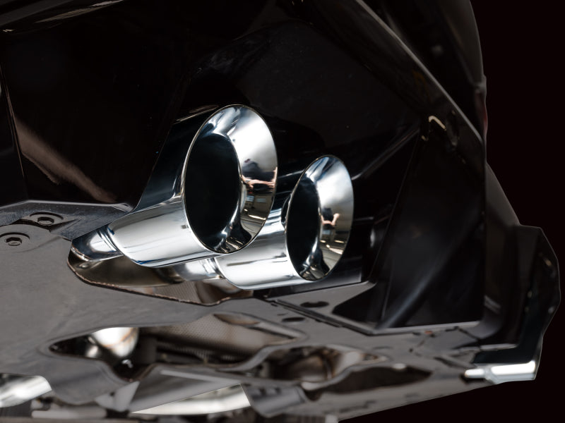 AWE BMW G90/G99 M5 Track Edition Catback Exhaust - Chrome Silver Tips - 3020-42790
