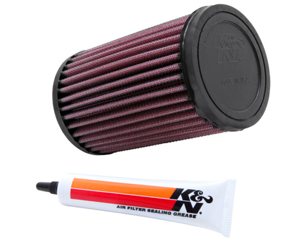 K&N 99-09 Yamaha YFM250 / 00-09 YFM400 Replacement Air Filter - YA-4001 for 2000-2006 Yamaha YFM400 Big Bear 4x4 - front view