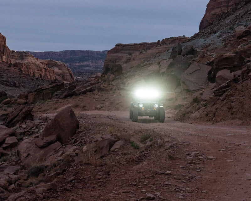 Oracle Jeep Wrangler JL/Gladiator JT Integrated Windhsiled LED Light Bar System - 5917-023