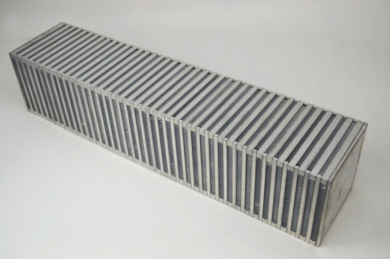 CSF High Performance Bar &amp; Plate Intercooler Core (Vertical Flow) - 27in L x 6in H x 6in W - 8055