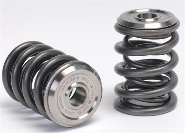 Skunk2 Alpha Series Honda/Acura K Series Valve Spring and Titanium Retainer Kit - 344-05-1410 for 2003-2011 Honda Element - f