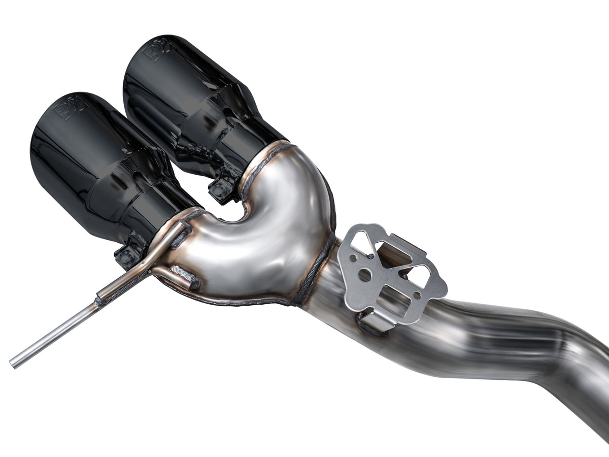 AWE Tuning 23-24 BMW G87 M2 Track Edition Exhaust - Diamond Black Tips - 3020-43487