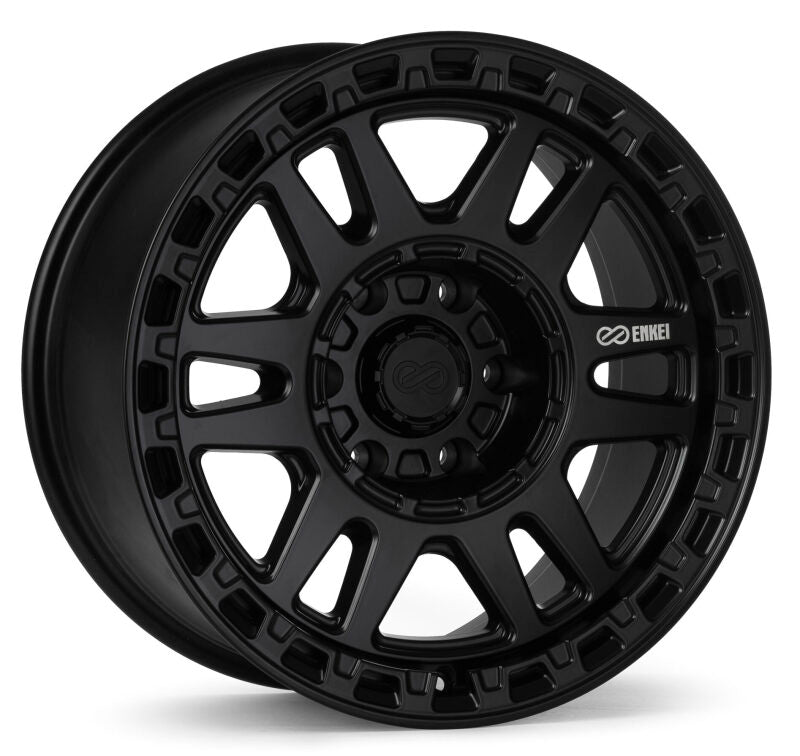 Enkei Trail-Tracker 18x9 / 6x139.7 BP / ET-12 / 106.1mm Bore - Matte Black Wheel - 560-890-84N12BK