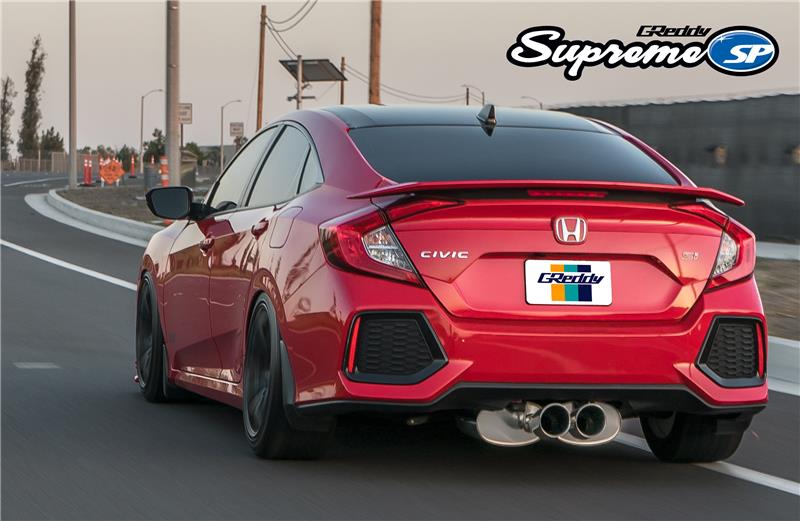 GReddy 2017+ Honda Civic SI Sedan Supreme SP Exhaust - 10158217