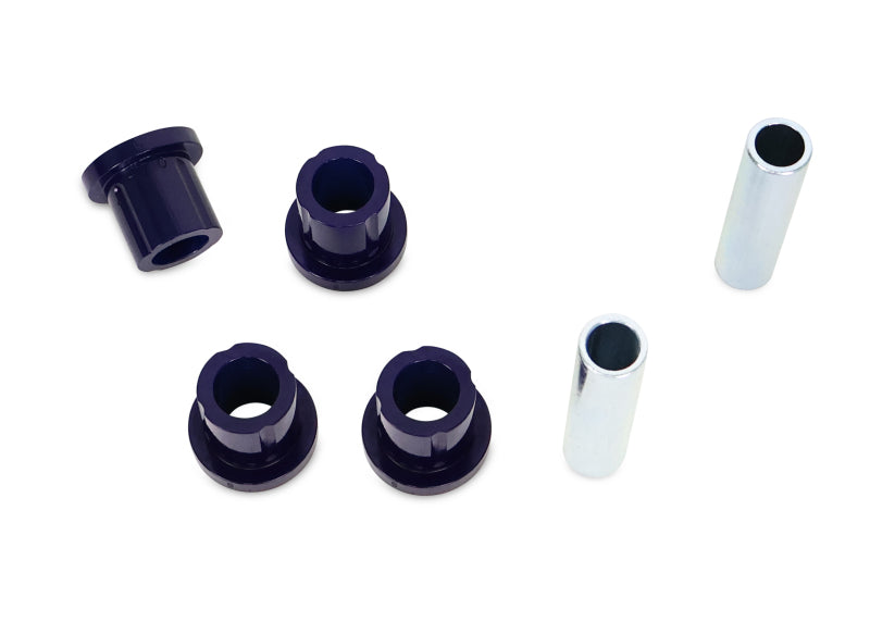 SuperPro 75-92 Ford F-150 Custom Ford F-150 Leaf Spring and Shackle Kit - Two Bushing Assemblies - SPF5825K