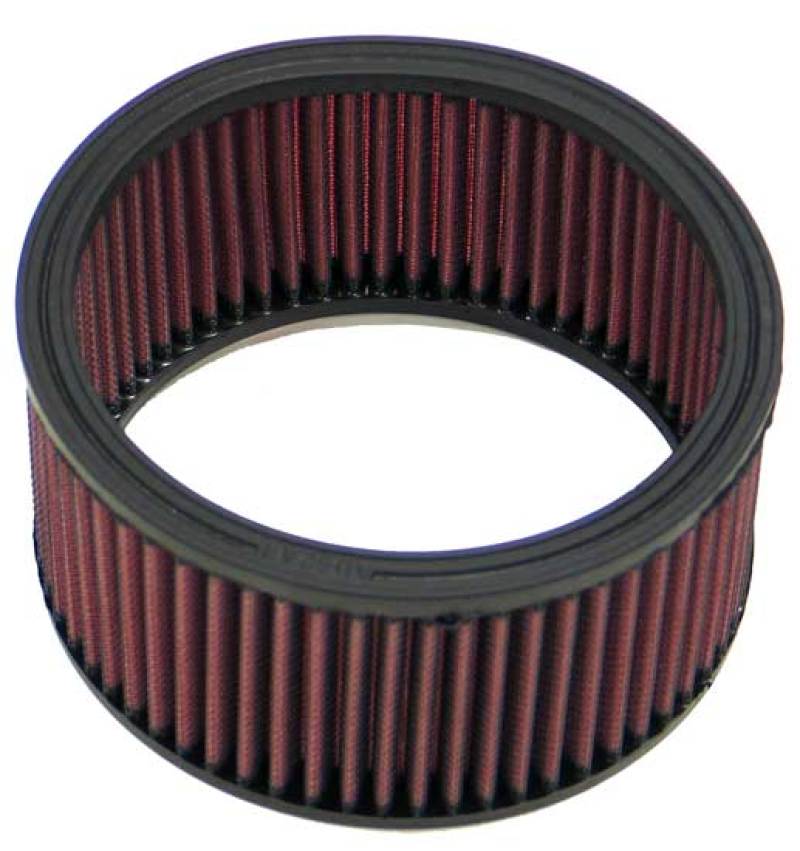 K&N Custom Air Filter - Round 6.25in OD 5.25in ID 3.25in H - E-3340 by K&N Engineering - front view
