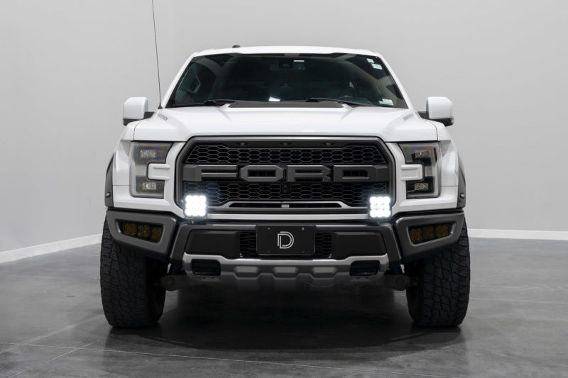Diode Dynamics 17-20 Ford Raptor SS5 Bumper LED Pod Light Kit Sport - White Driving - DD7346