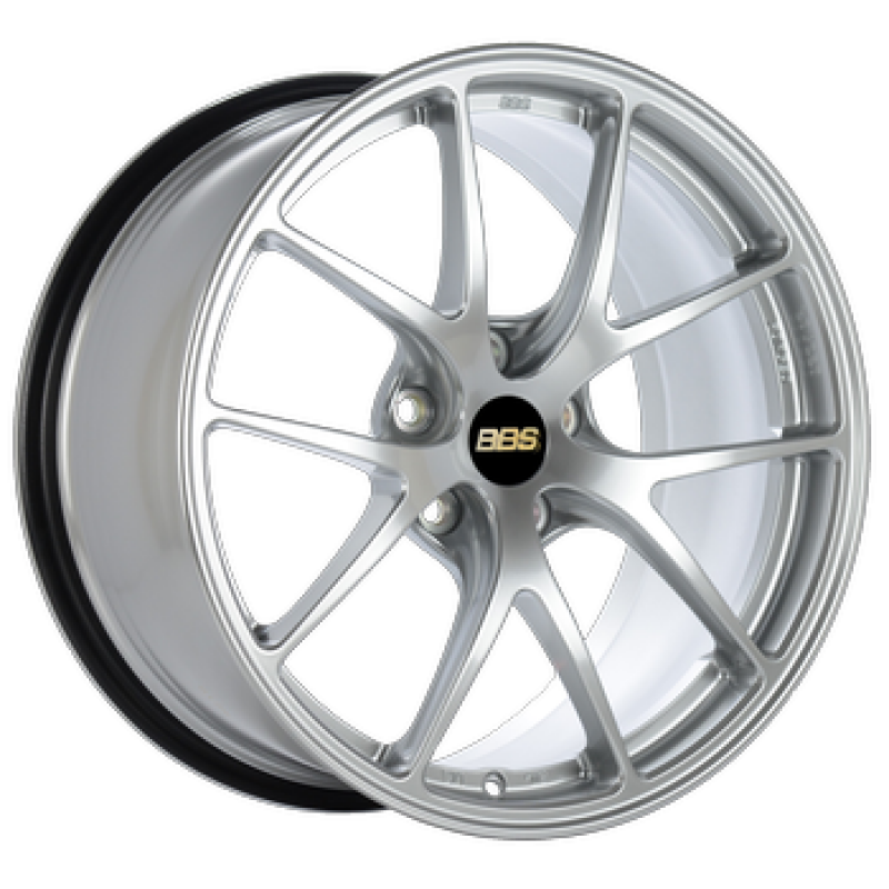 BBS RI-A 19x10.5 5x130 ET43 CB71.6 Diamond Silver Wheel -82mm PFS/Clip Required - RIA059DS by BBS