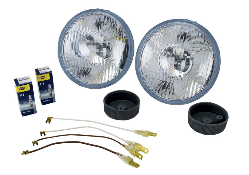 Hella 135mm H1 12V 55W High Beam Head Lamp Twin Kit - 002425811