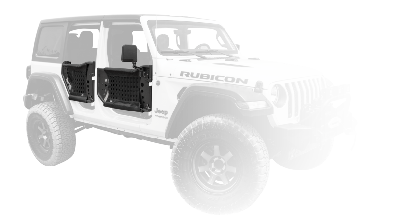 Body Armor 4x4 2018+ Jeep Wrangler JL and Gladiator JT Trail Doors Front Pair - JL-6149