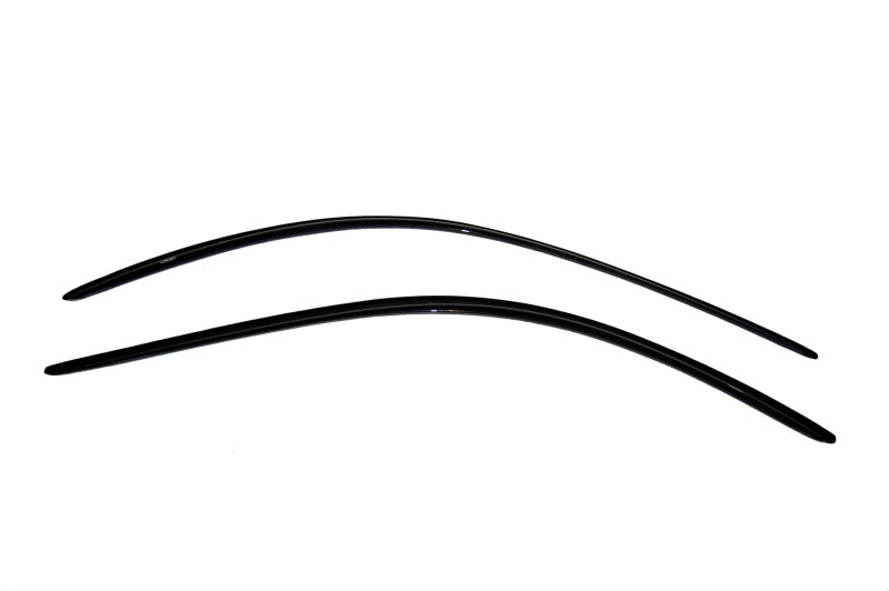 AVS 94-04 Ford Mustang Ventvisor Outside Mount Window Deflectors 2pc - Smoke - 92514