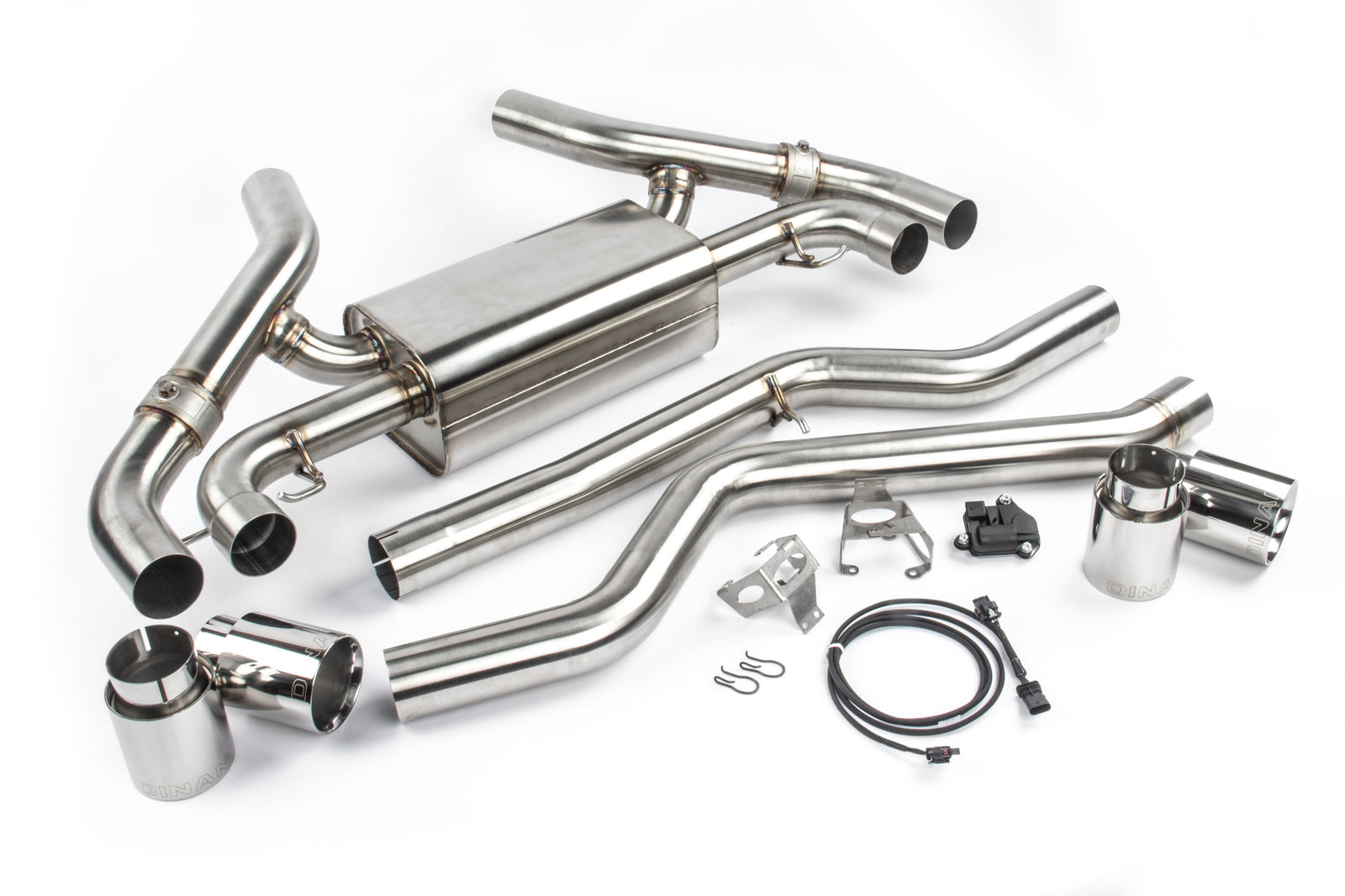 Dinan - Free Flow Axle-Back Exhaust - 2020-2024 BMW M340i/M440i - D660-0085