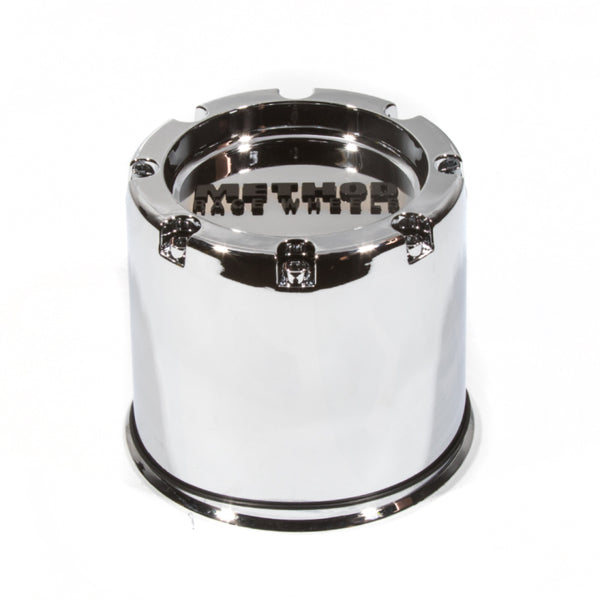 Method Cap 1524 - 94mm - Chrome - Push Thru - CP-1524B100-C1 by Method Wheels