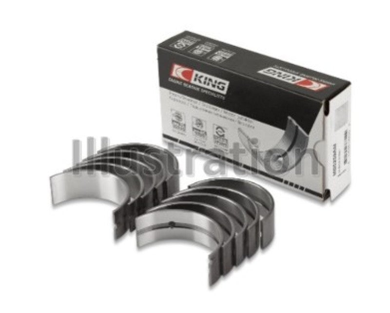 King Toyota 1ZZ-FE (Size .25) Main Bearing Set - MB5287AM0.25