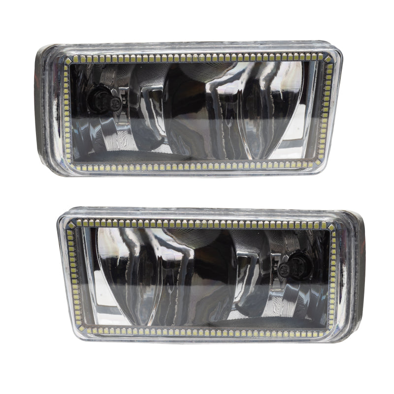 Oracle 07-15 Chevrolet Silverado SMD FL - Square Style - White SEE WARRANTY - 8191-001