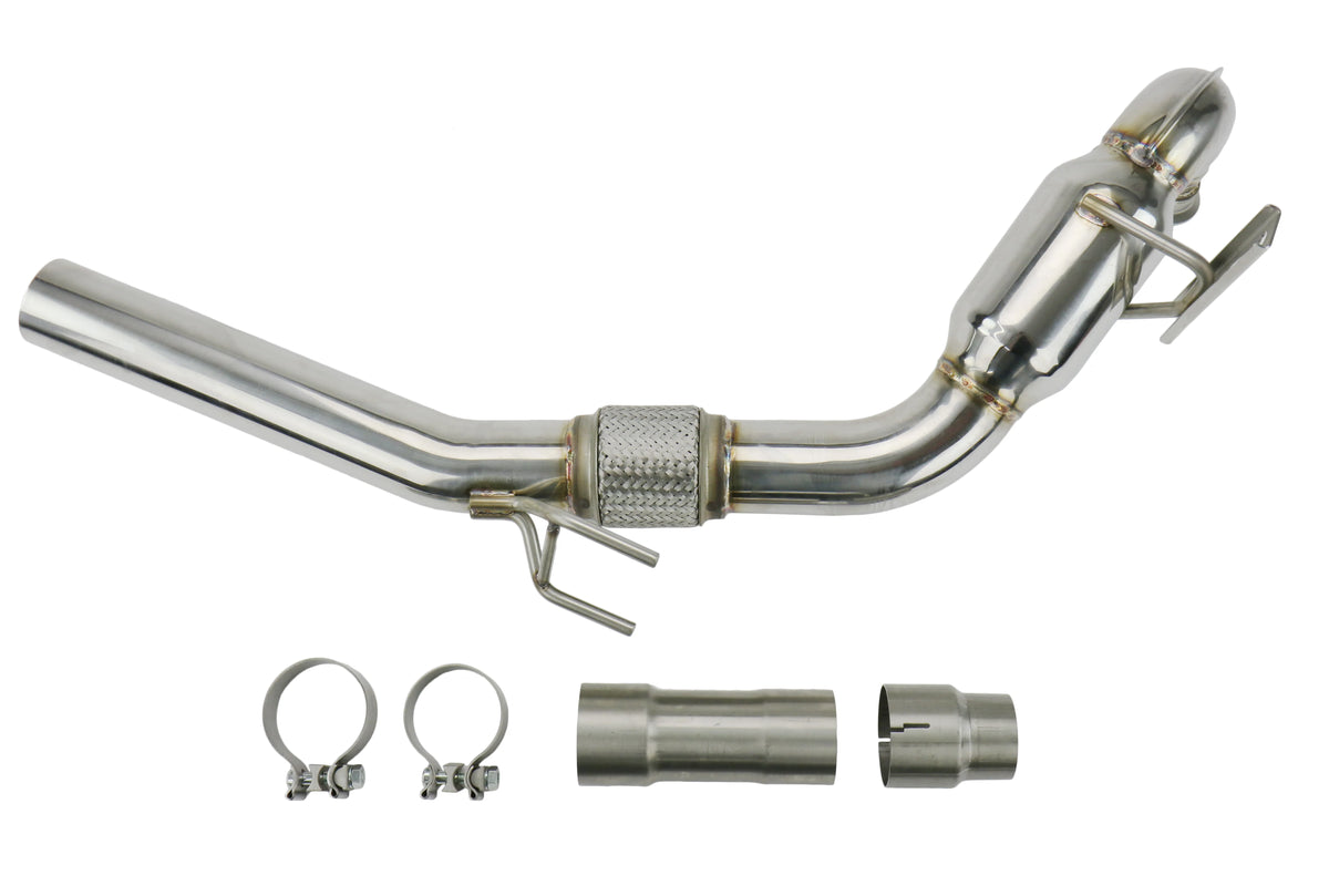 Invidia 15+ VW Golf GTI Downpipe with High Flow Cat - HS13GF7DPC