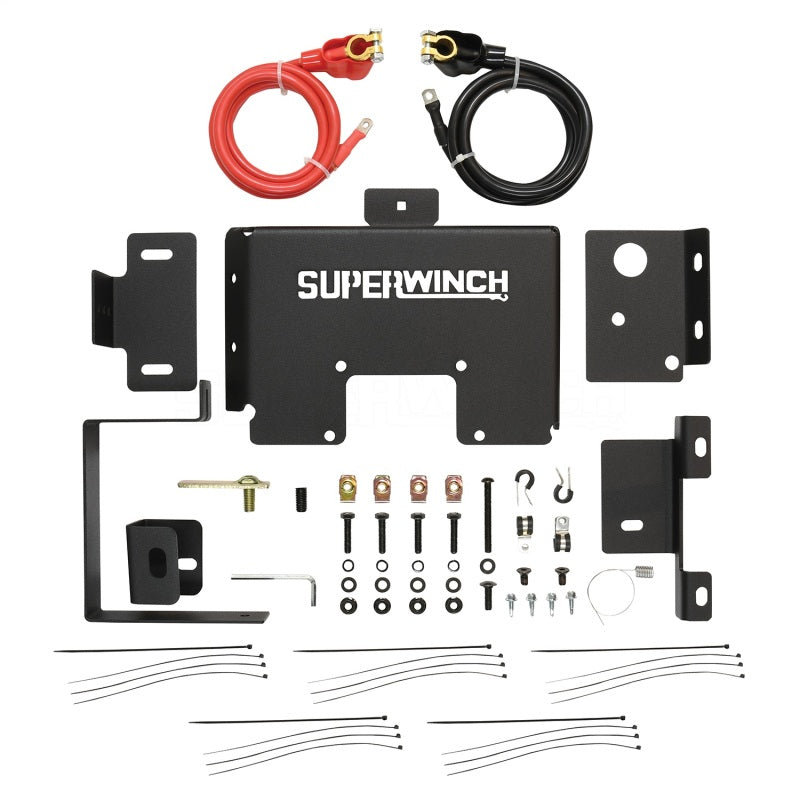 Superwinch 18-24 Jeep Wrangler JL Auxiliary Battery Mount - 2593