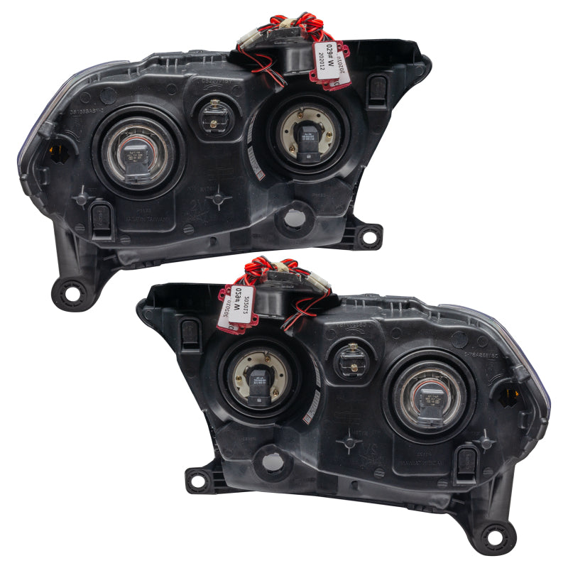 Oracle 11-13 Dodge Durango SMD HL Halogen - Black - ColorSHIFT w/ 2.0 Controller SEE WARRANTY - 7102-333