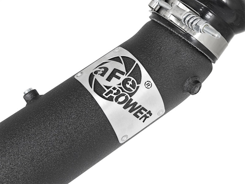 aFe BladeRunner 3in/3-1/2in Black Intercooler Tubes Hot/Cold 2017 GM Diesel Trucks V8 6.6L (td) L5P - 46-20334-B