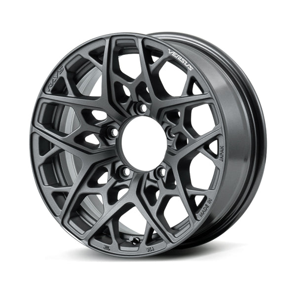Versus VV25MX 16x5.5 / +20 ET / 5x139.7 BP - Matte Super Dark Gunmetal - WTKXEF20JAPJ by Versus