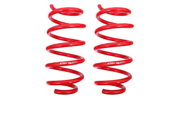 BMR 08-18 Challenger Lowering Front Spring - Red - SP111R for 2008-2020 Dodge Challenger - front view