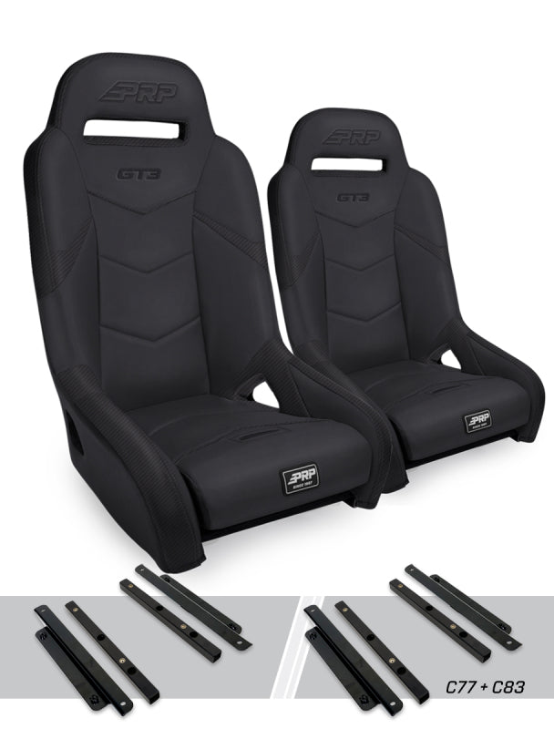 PRP Polaris General GT3 Suspension Seats Kit - A7301-PORXP-C83-201