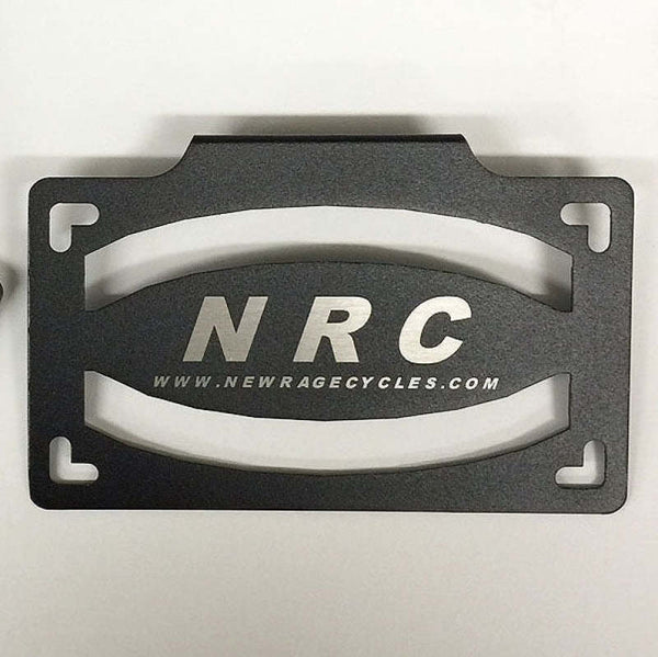 New Rage Cycles 13-15 Ducati 899 Panigale Fender Eliminator Kit Bracket - 899-FEB - front view