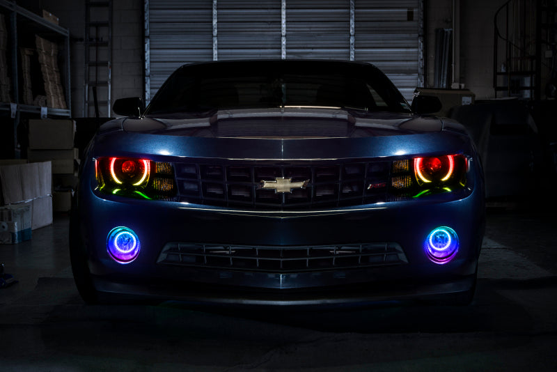 Oracle Chevrolet Camaro 10-13 LED Fog Halo Kit - ColorSHIFT SEE WARRANTY - 1103-333