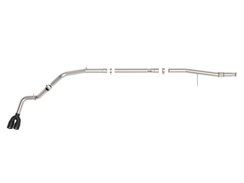 aFe Rebel XD Series 3in 304SS DPF-Back 20-21 GM Trucks L6-3.0L (td) LM2 - Dual Black Tip - 49-34129-B