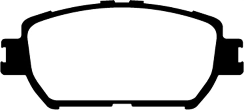 EBC 06-07 Lexus GS300 3.0 Ultimax2 Front Brake Pads - UD908 for 2009-2015 Lexus IS - detail view
