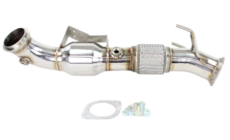 Invidia 13+ Ford Focus ST Down Pipe w/ High Flow Cat - HS13FFSDPC