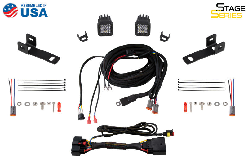 Diode Dynamics 15-20 Ford F-150 C1 Sport Stage Series Reverse Light Kit - DD7169 for 2015-2020 Ford F 150 - angle view